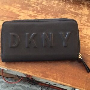 DKNY black wallet